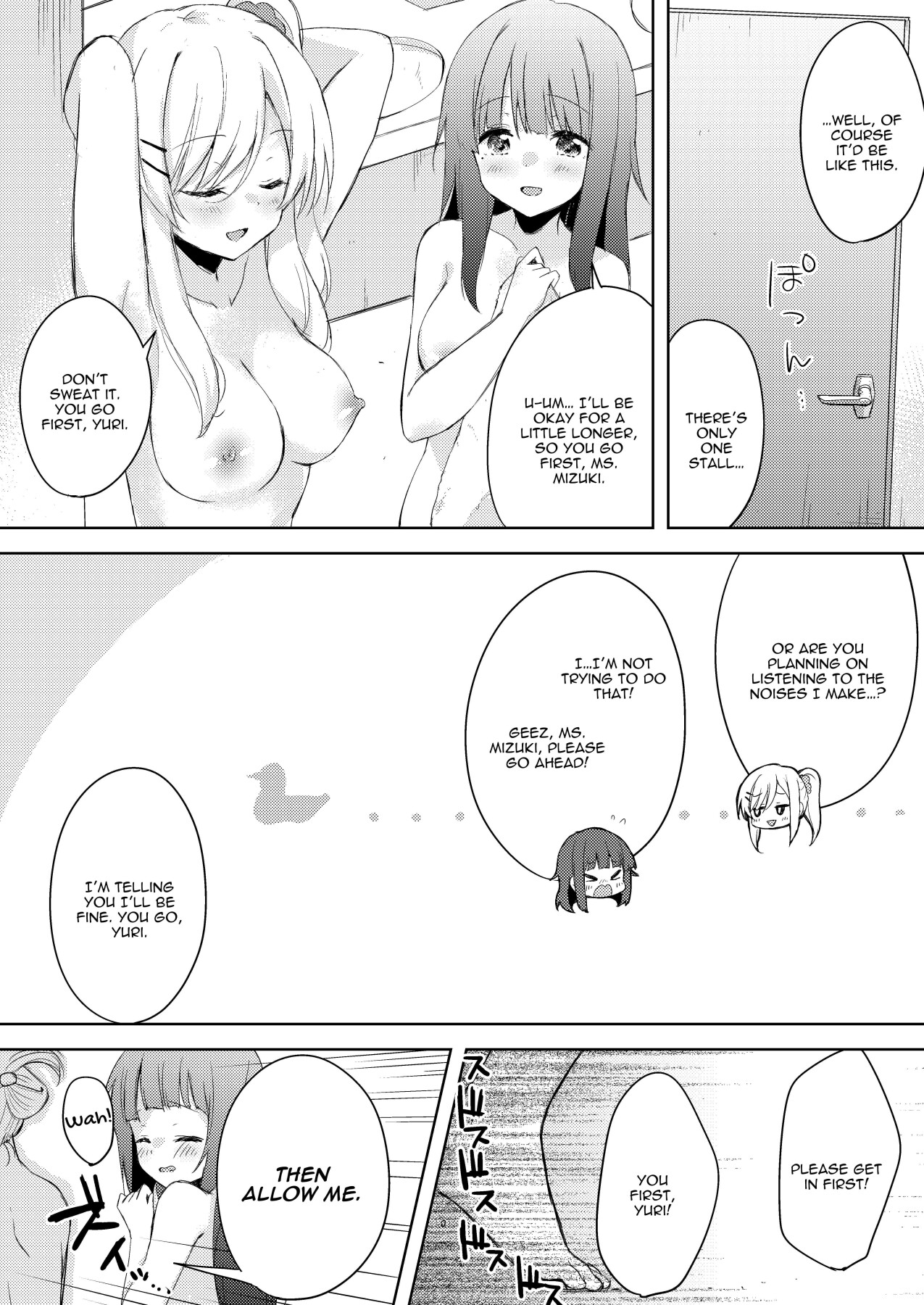 Hentai Manga Comic-Titititititty Breasty Lesbian Joint Publication-Read-78